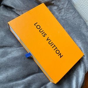Louis Vuitton wallet box w/ dust bag + literature